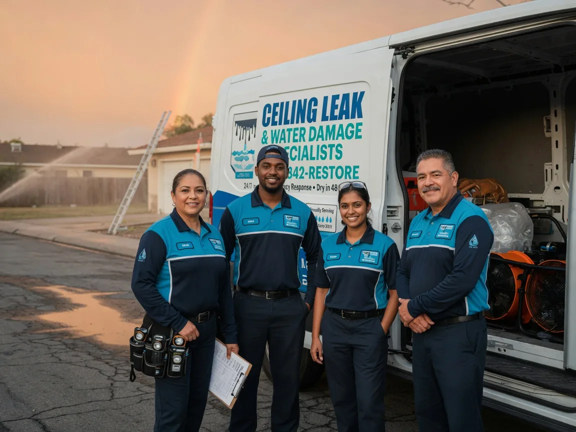 Ceiling Leak Cleanup company in Cary, NC