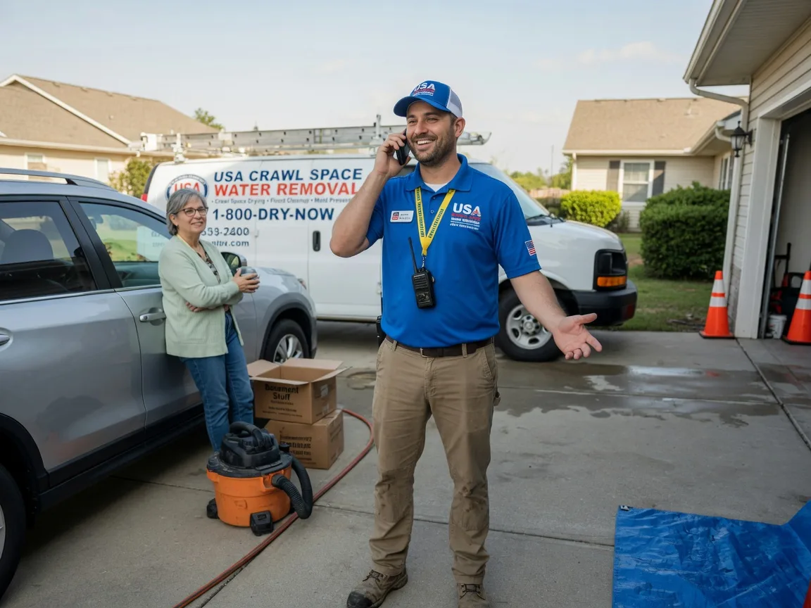Crawl Space Water Removal Cary, NC FAQs